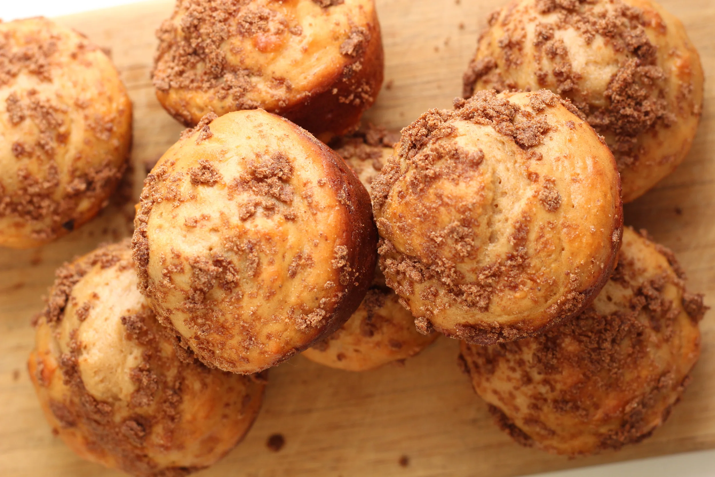 Coffee Cake Protein Muffins — My Engineered Nutrition